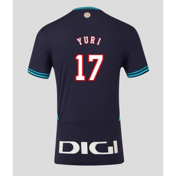 Athletic Bilbao Yuri Berchiche #17 Maglia Gara Trasferta Repliche 2025-26 Maniche Corte